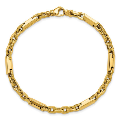 14k-yellow-gold-mens-polished-fancy-link-bracelet-lf1381-8-5