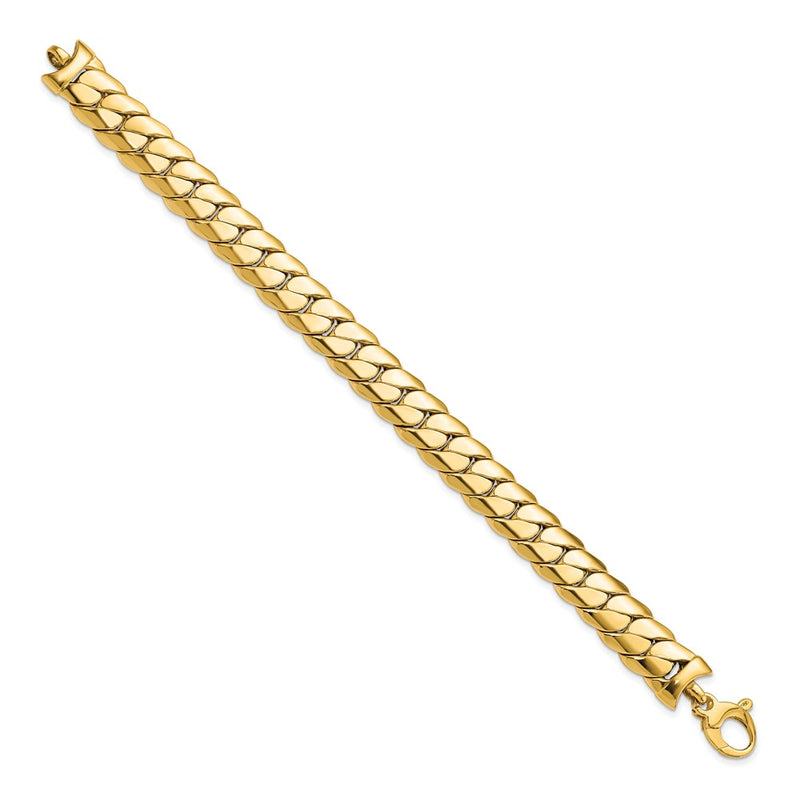 14K Yellow Gold Polished Bracelet