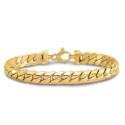 14K Yellow Gold Polished Link Bracelet