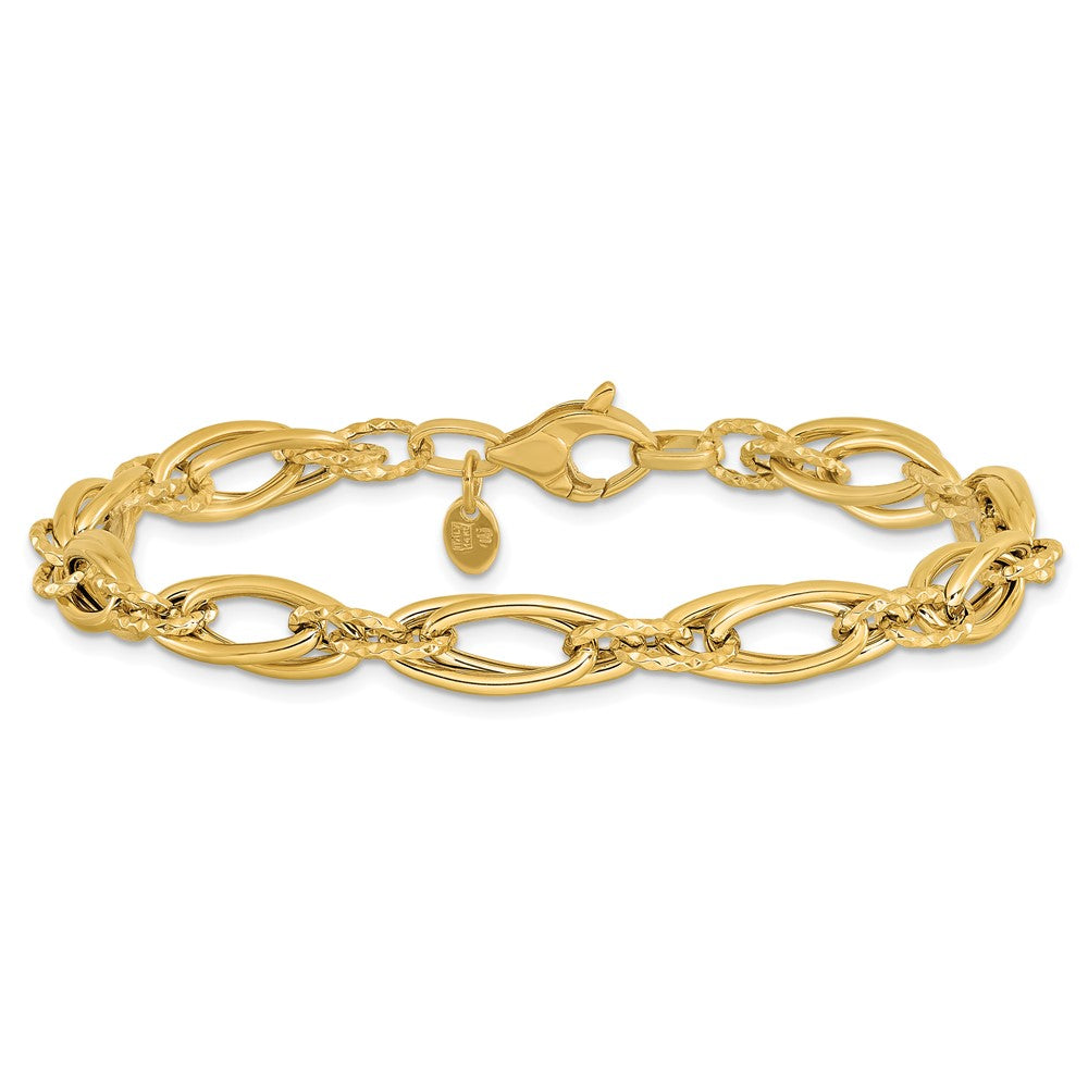 14k-yellow-gold-polished-diamond-cut-fancy-link-bracelet-lf1612-7-75
