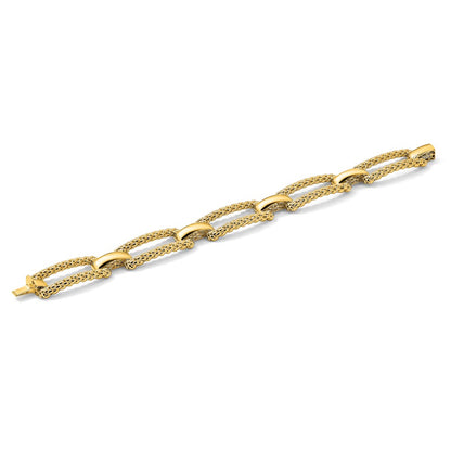 14k-yellow-gold-polished-and-textured-fancy-bracelet-lf1701-7-25