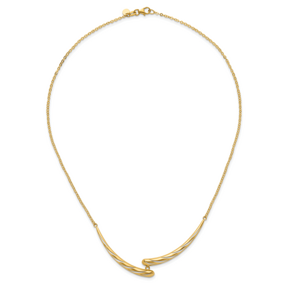 14K Yellow Gold Polished Necklace