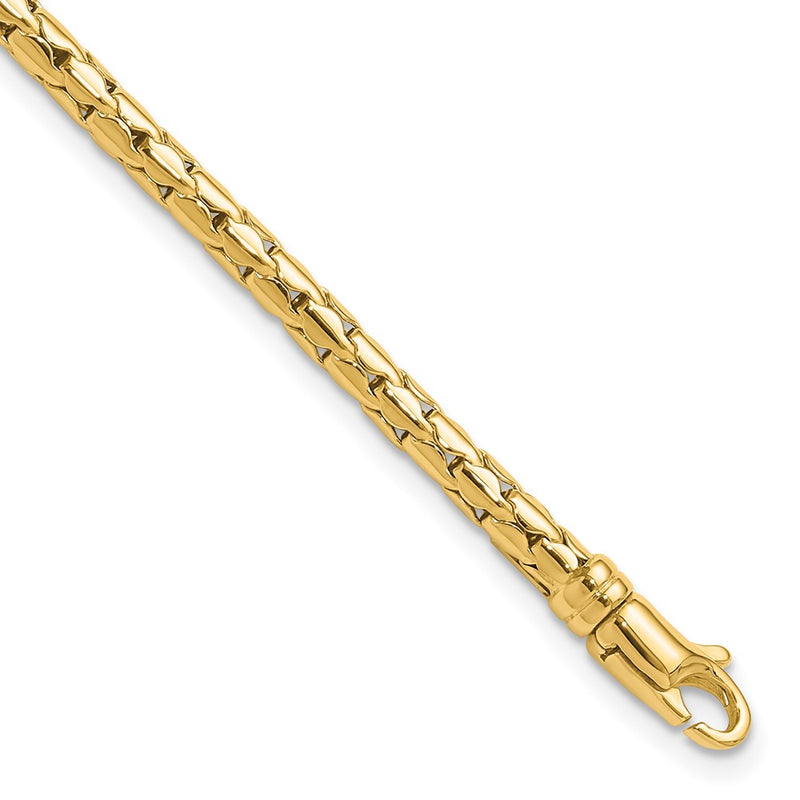 14K Yellow Gold Polished Fancy Bracelet