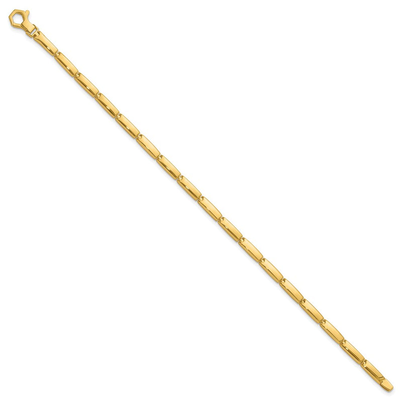 14K Yellow Gold Polished Fancy Link Bracelet
