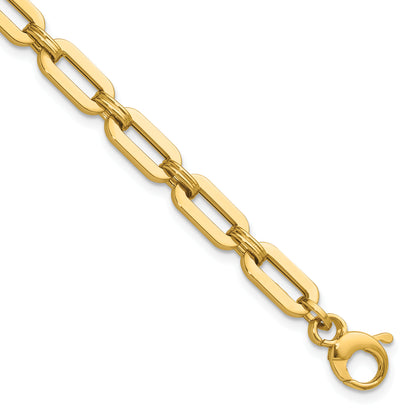 14K Yellow Gold Polished Fancy Link Bracelet