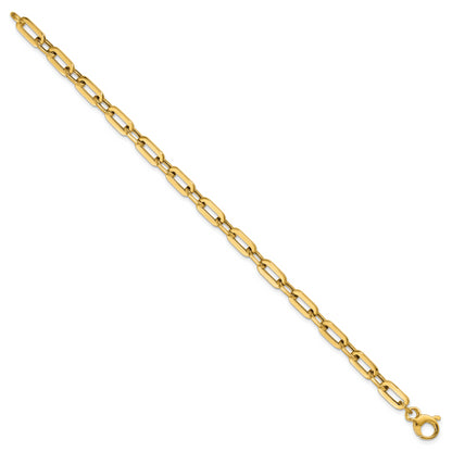 14K Yellow Gold Polished Fancy Link Bracelet