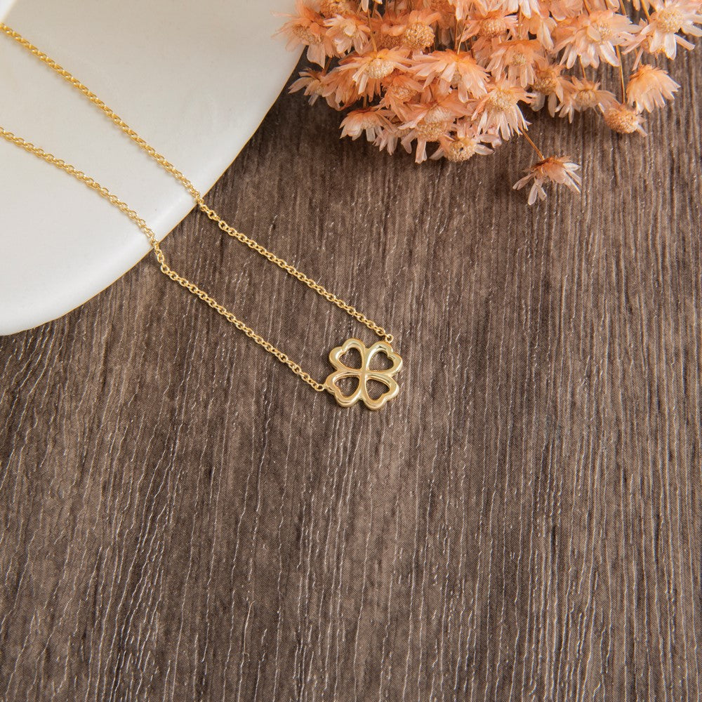 14k-yellow-gold-polished-4-leaf-clover-2in-ext-necklace-lf2172-17