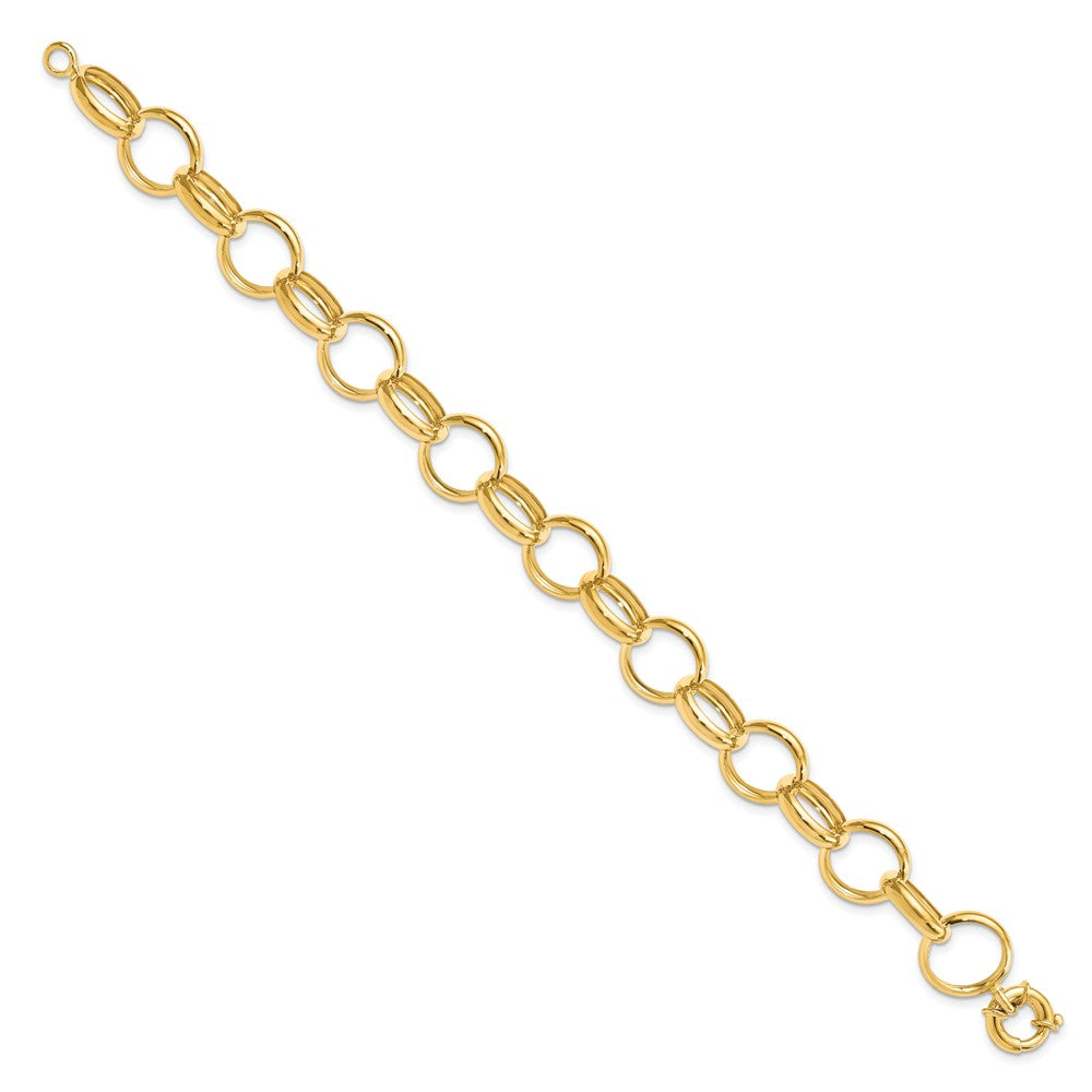 14K Yellow Gold Gold Chain Bracelet