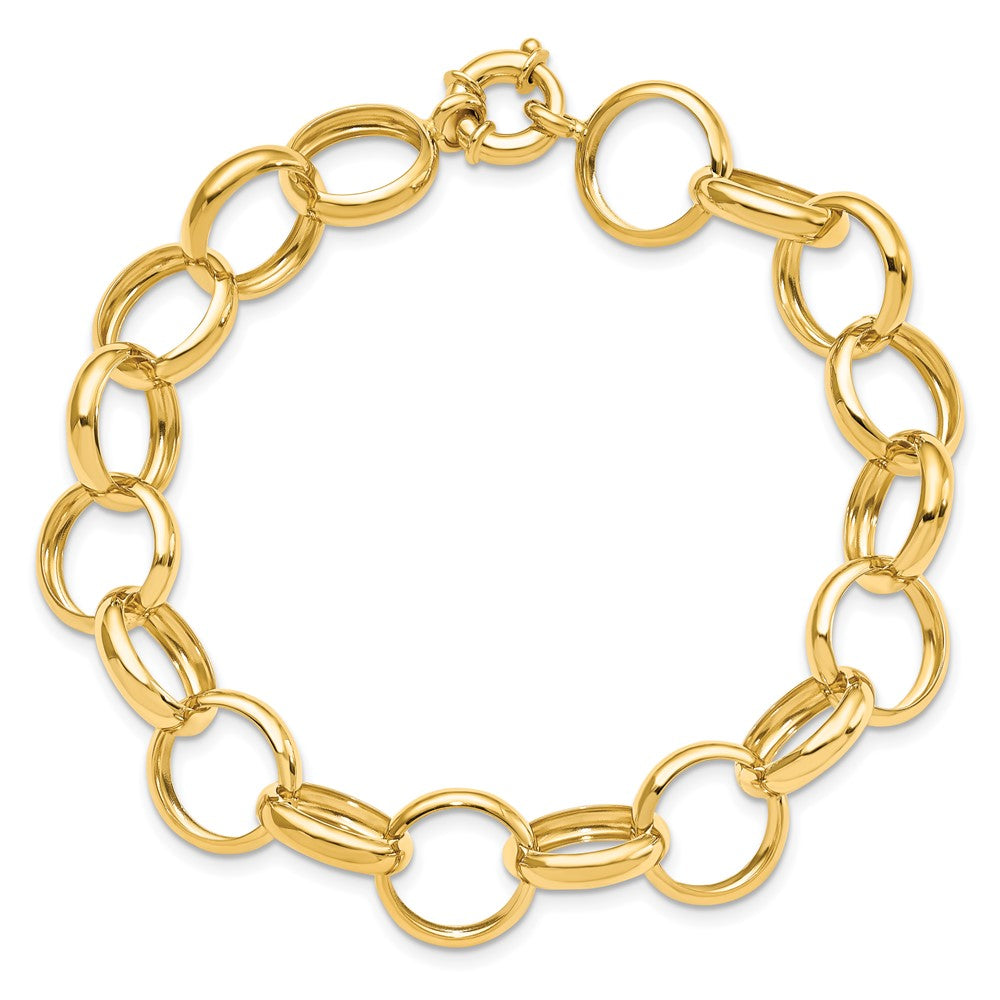 14K Yellow Gold Gold Chain Bracelet
