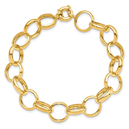 14K Yellow Gold Gold Chain Bracelet