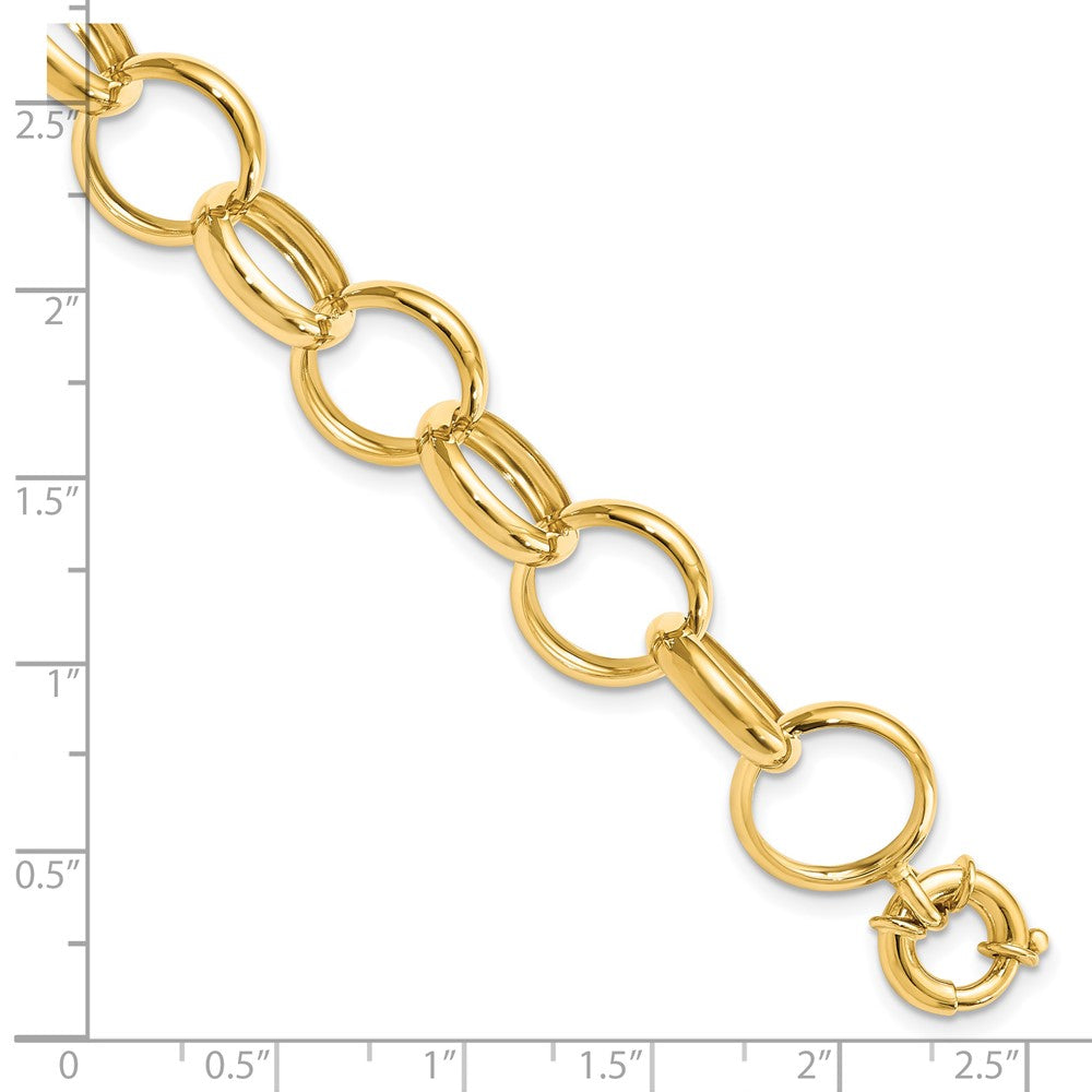 14K Yellow Gold Gold Chain Bracelet