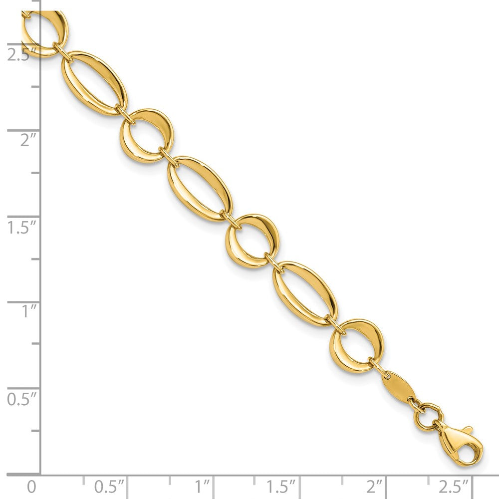 7.5 Inch 14K Gold Bracelet