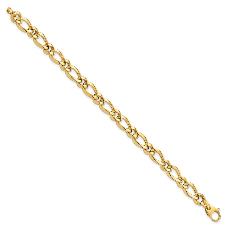 7.5 Inch 14K Polished Fancy Link 7.5In Bracelet