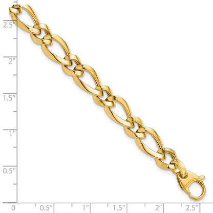 7.5 Inch 14K Polished Fancy Link 7.5In Bracelet
