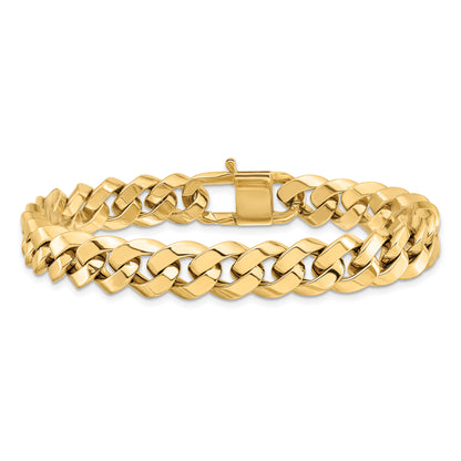 8 Inch 14K Polished Fancy Link Bracelet