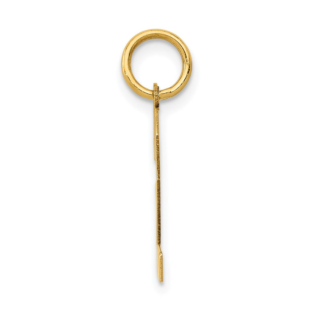 14k Yellow Gold 14k Medium Polished Number 2 Charm