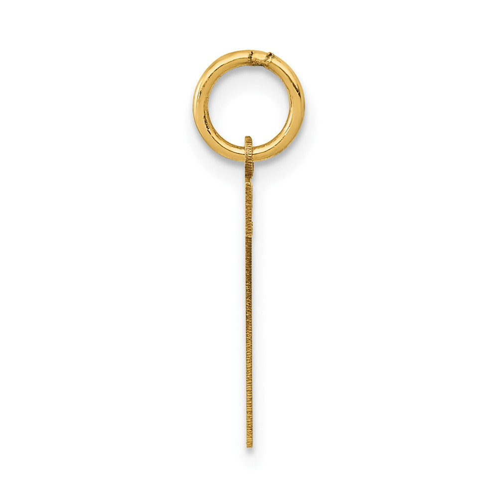 14k Yellow Gold 14k Medium Polished Number 7 Charm