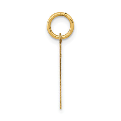 14k Yellow Gold 14k Medium Polished Number 7 Charm