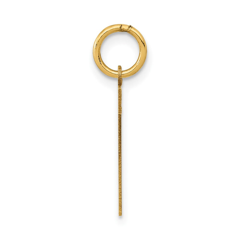 14k Yellow Gold 14k Medium Polished Number 7 Charm