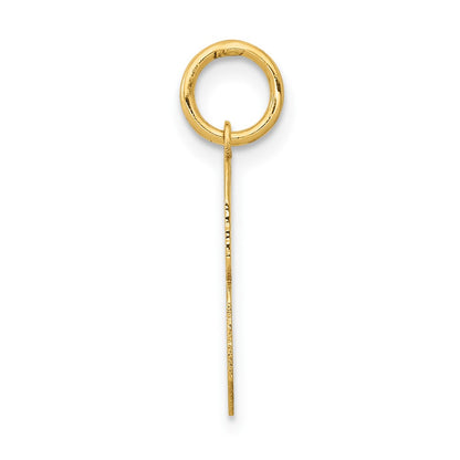 14k Yellow Gold 14k Medium Polished Number 8 Charm