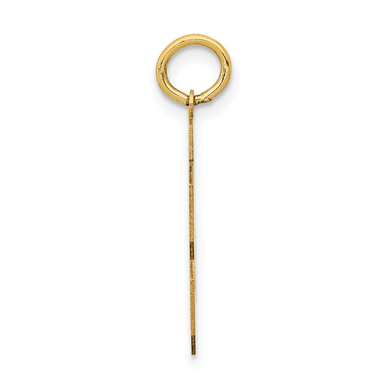 14k Yellow Gold 14k Medium Polished Number 23 Charm