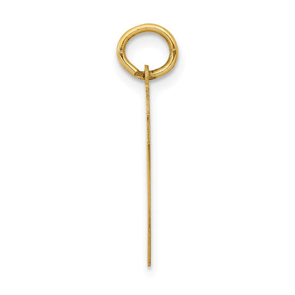 14k Yellow Gold 14k Medium Polished Number 47 Charm