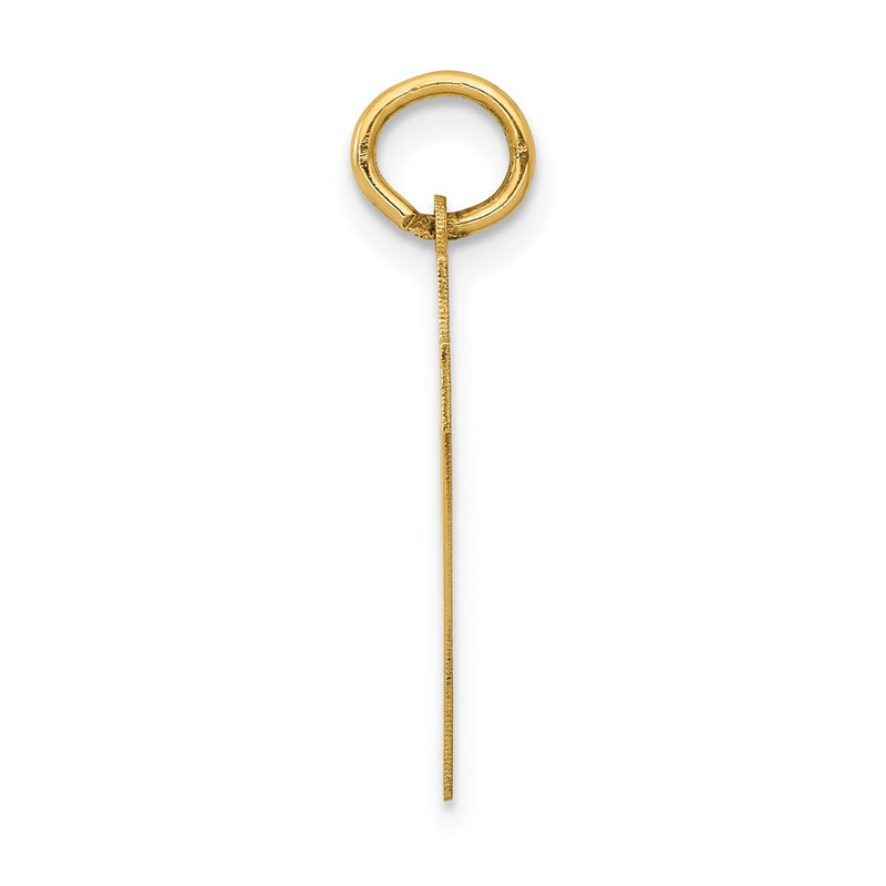 14k Yellow Gold 14k Medium Polished Number 47 Charm