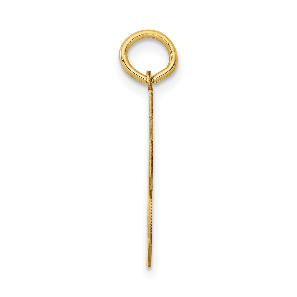 14k Yellow Gold 14k Medium Polished Number 78 Charm