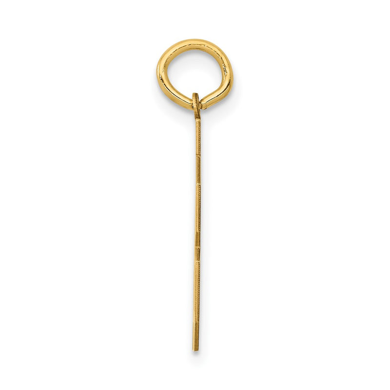14k Yellow Gold 14k Medium Polished Number 78 Charm