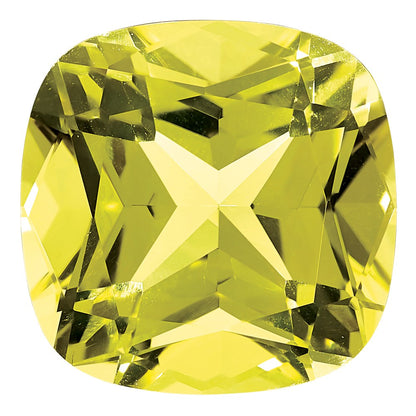 Gemstone Lemon Quartz Aa Quality 12X10mm Antique Cushion Long