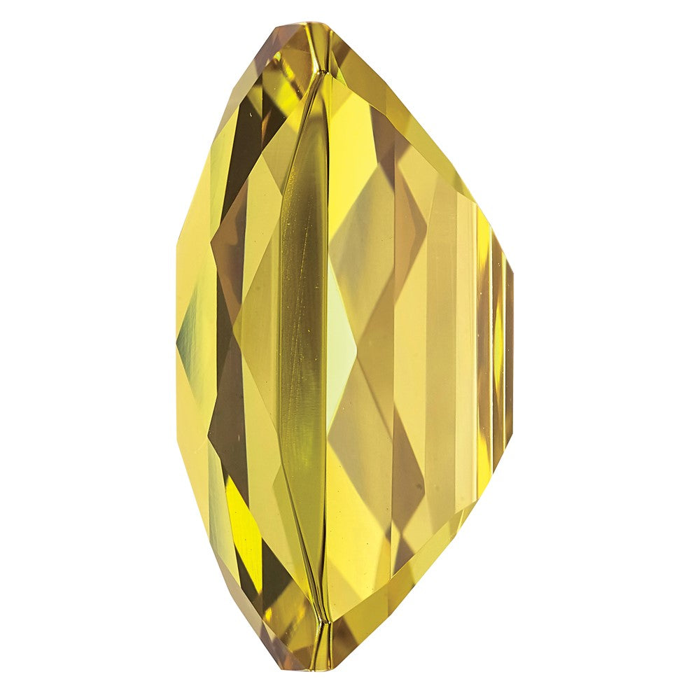 Gemstone Lemon Quartz Aa Quality 10X8mm Emerald Checkerboard Cut