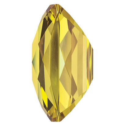 Gemstone Lemon Quartz Aa Quality 10X8mm Emerald Checkerboard Cut