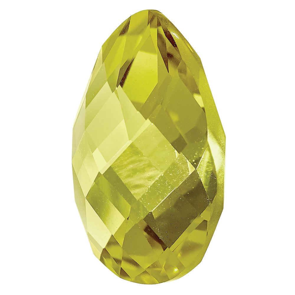 Gemstone Lemon Quartz Aa Quality 16X12 Pear Briolette