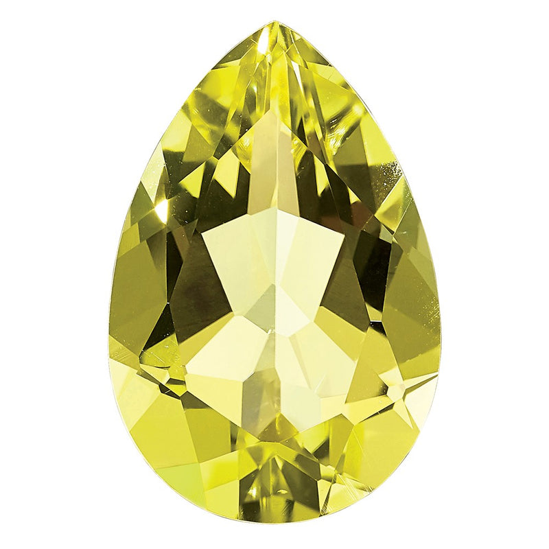 Gemstone Lemon Quartz Aa Quality 8X6mm Pear