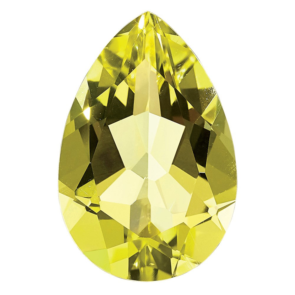 Gemstone Lemon Quartz Aa Quality 7X5mm Pear