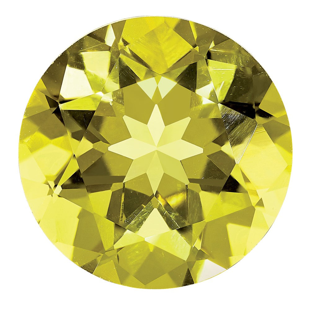 Gemstone Lemon Quartz Aa Quality 3mm Round