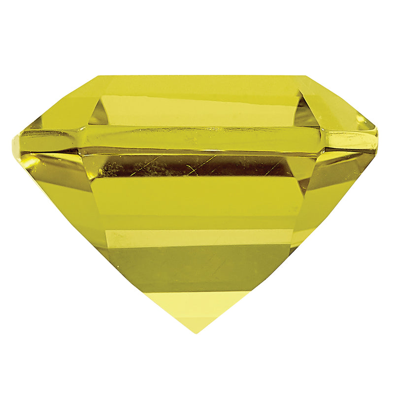Gemstone Lemon Quarts Aa Quality 8mm Modified Square