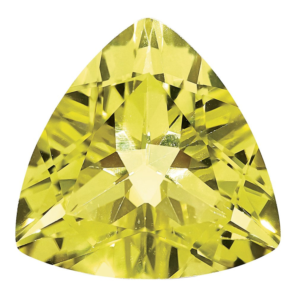 Gemstone Lemon Quartz Aa Quality 8mm Trillion