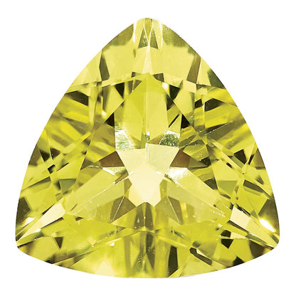 Gemstone Lemon Quartz Aa Quality 8mm Trillion