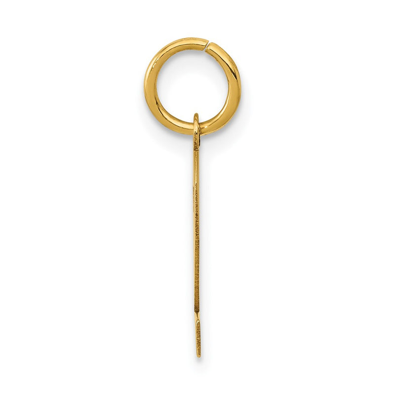 14k Yellow Gold 14k Small Polished Number 2 Charm