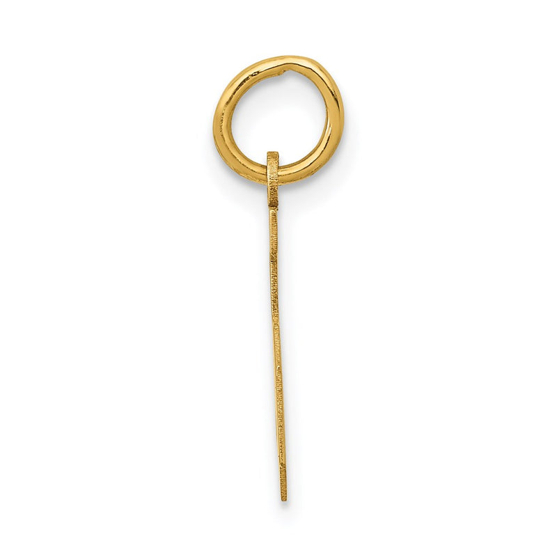 14k Yellow Gold 14k Small Polished Number 5 Charm