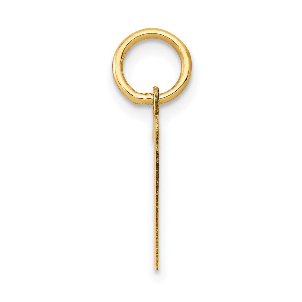 14k Yellow Gold 14k Small Polished Number 7 Charm