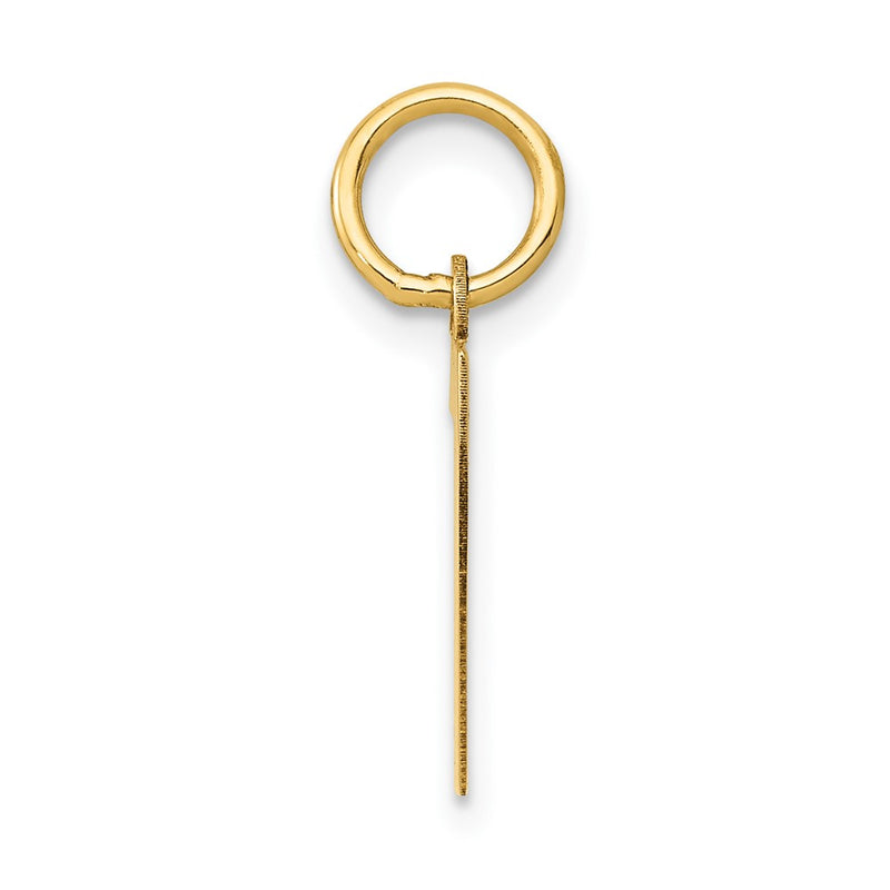 14k Yellow Gold 14k Small Polished Number 7 Charm