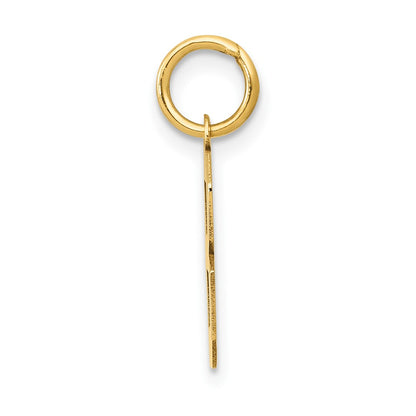 14k Yellow Gold 14k Small Polished Number 8 Charm