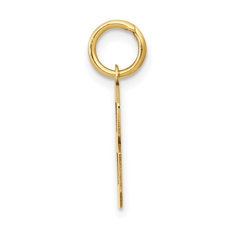 14k Yellow Gold 14k Small Polished Number 8 Charm