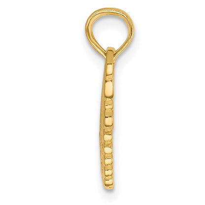 14K Yellow Gold Polished 2 Piece Break Apart He Who Holds The Key Charms