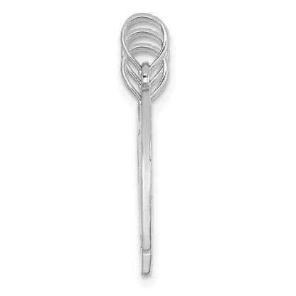 14K White Gold Break-Apart Big Sis-Mom-Lil Sis Charm