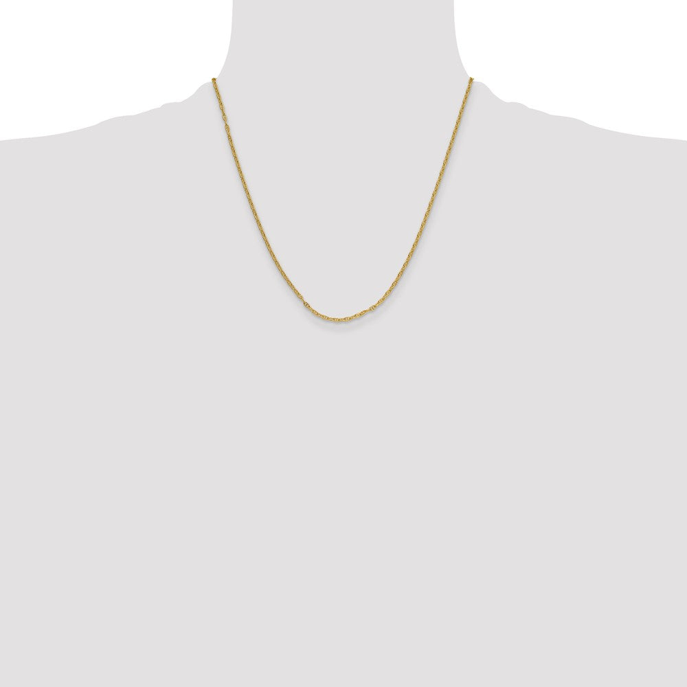 20.00 Inch 14K 2.35mm Mariners Link Chain Necklace