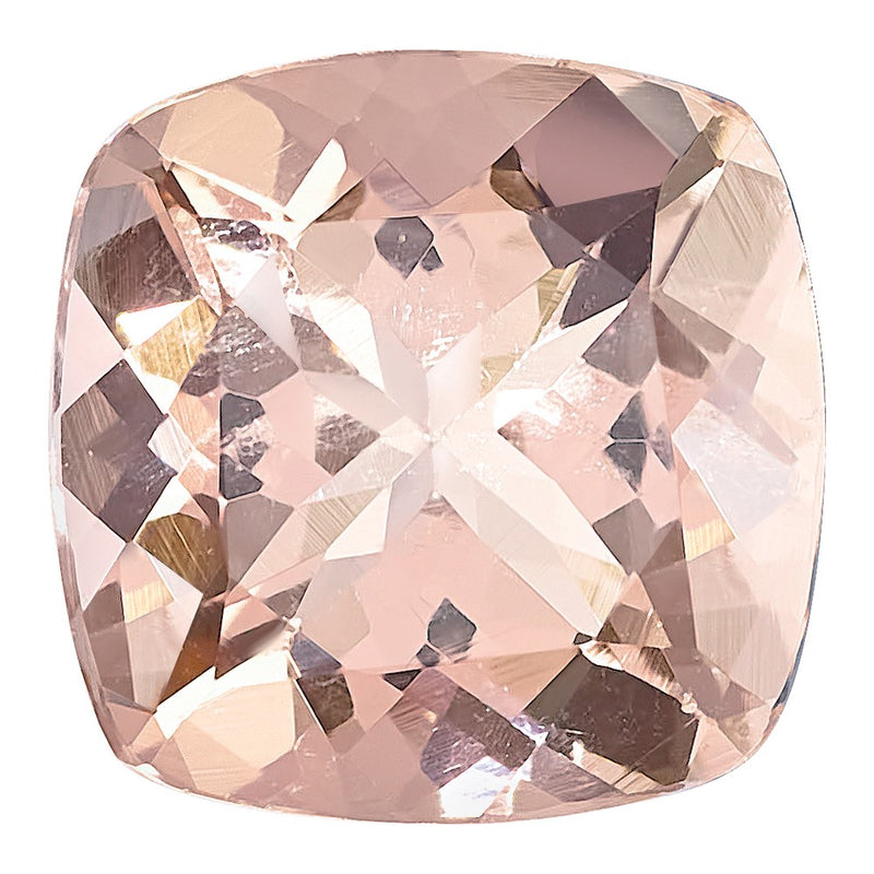 Gemstone Morganite Aa Quality 10X8mm Antique Cushion Long