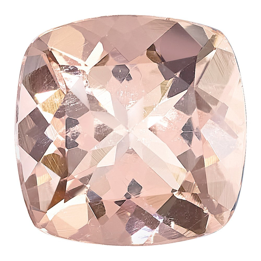 Gemstone Morganite Aa Quality 7mm Antique Cushion